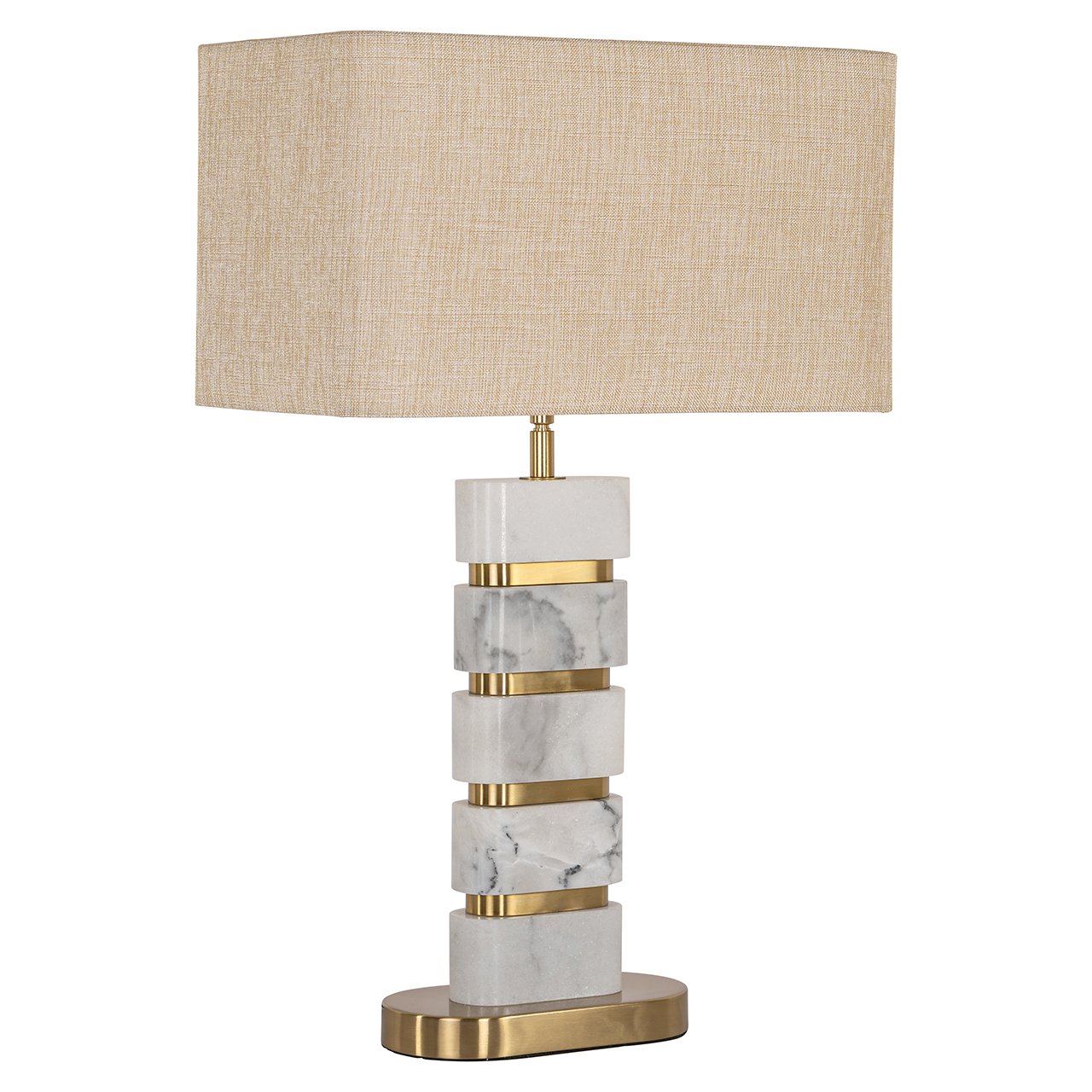 Tafellamp Lenore incl. lampenkap (Goud)