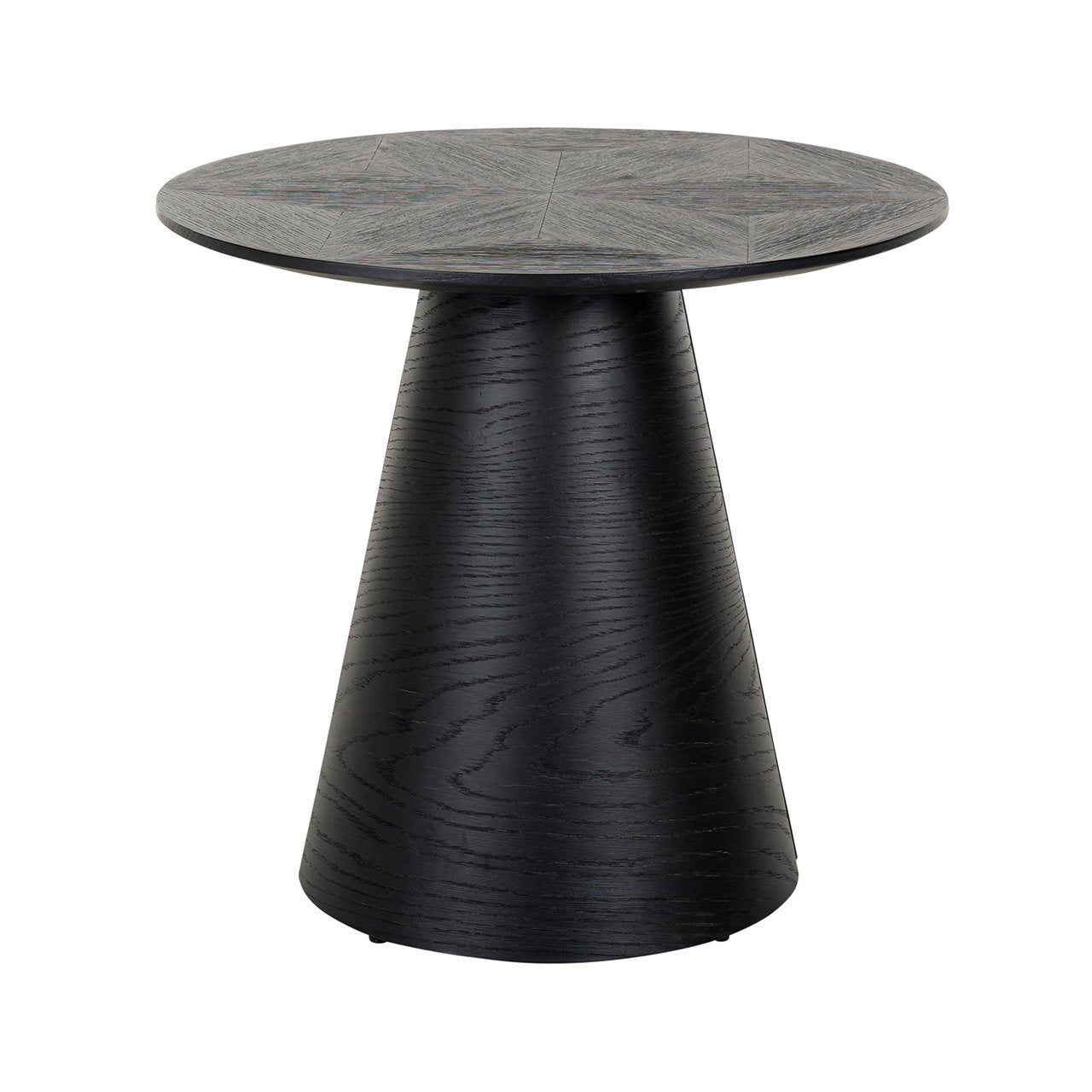 Bijzettafel Blax 585Ø (Zwart)