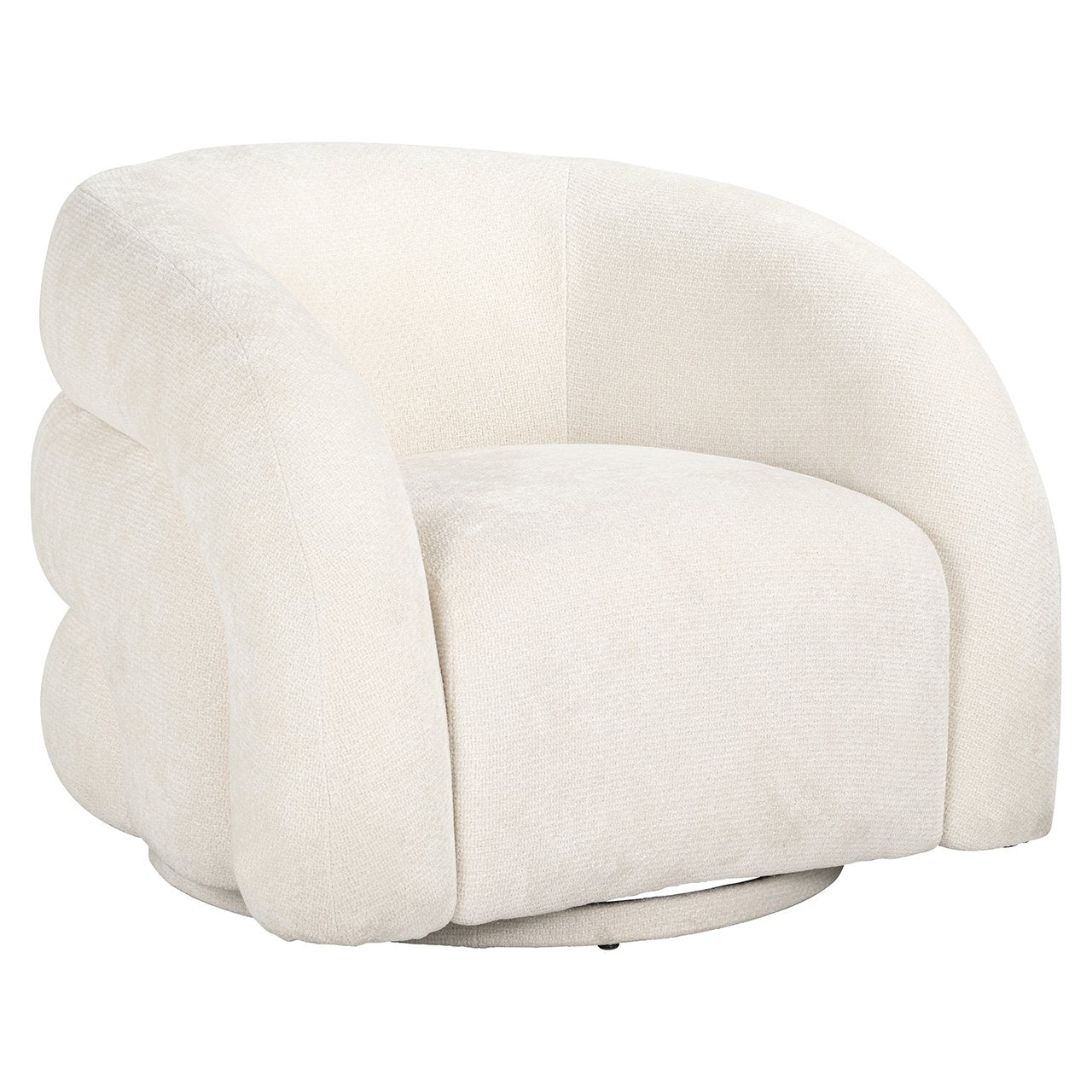 Draaifauteuil Arcus eenhoorn wit (Eenhoorn 02 wit)