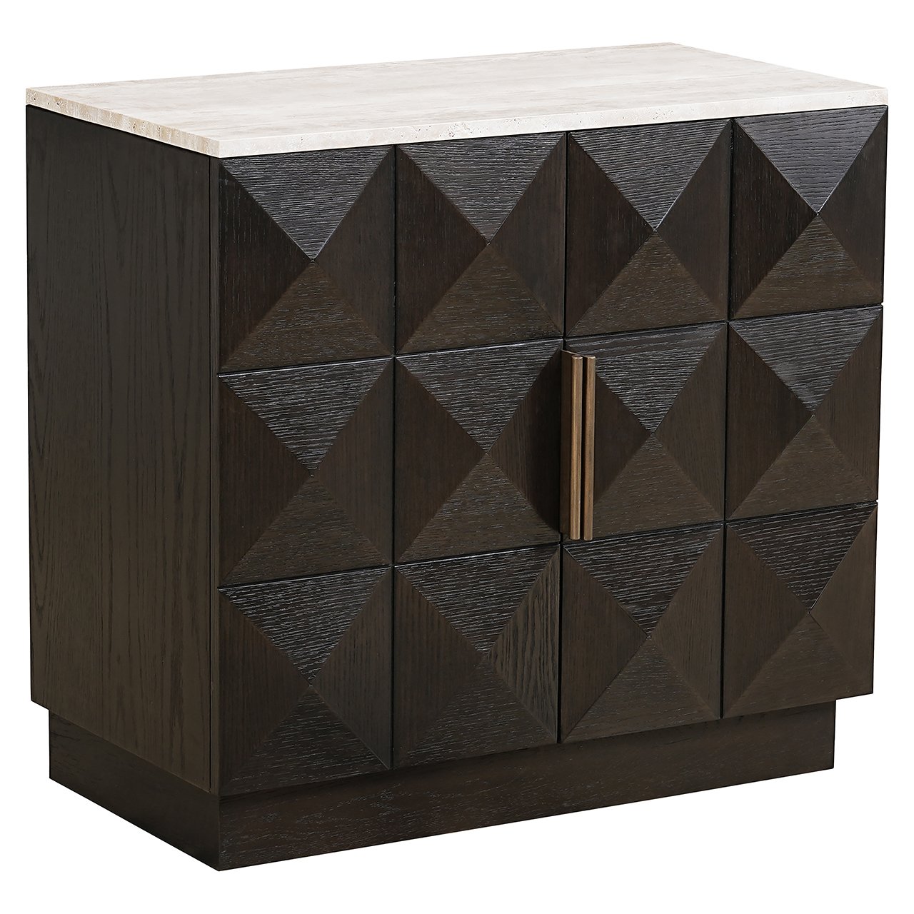 Dressoir Claremont 2-deurs (Bruin)