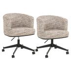 Draaistoel Rochenne met wielen trendy nature (Be Trendy 01 Nature)