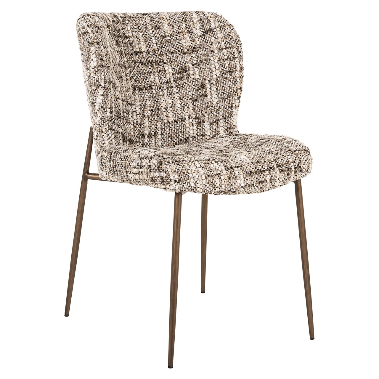 Stoel Odarby bruin omara (set van 2) (Omara 08 bruin)