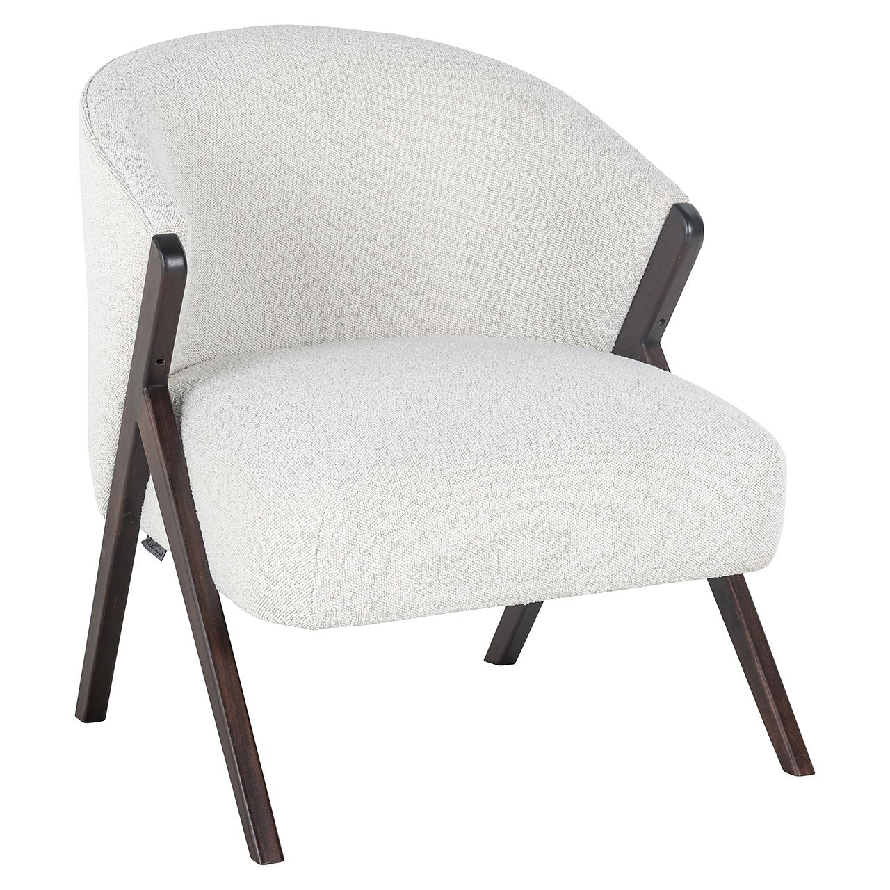 Fauteuil Mia wit bouclé (Copenhagen 900 Bouclé White)
