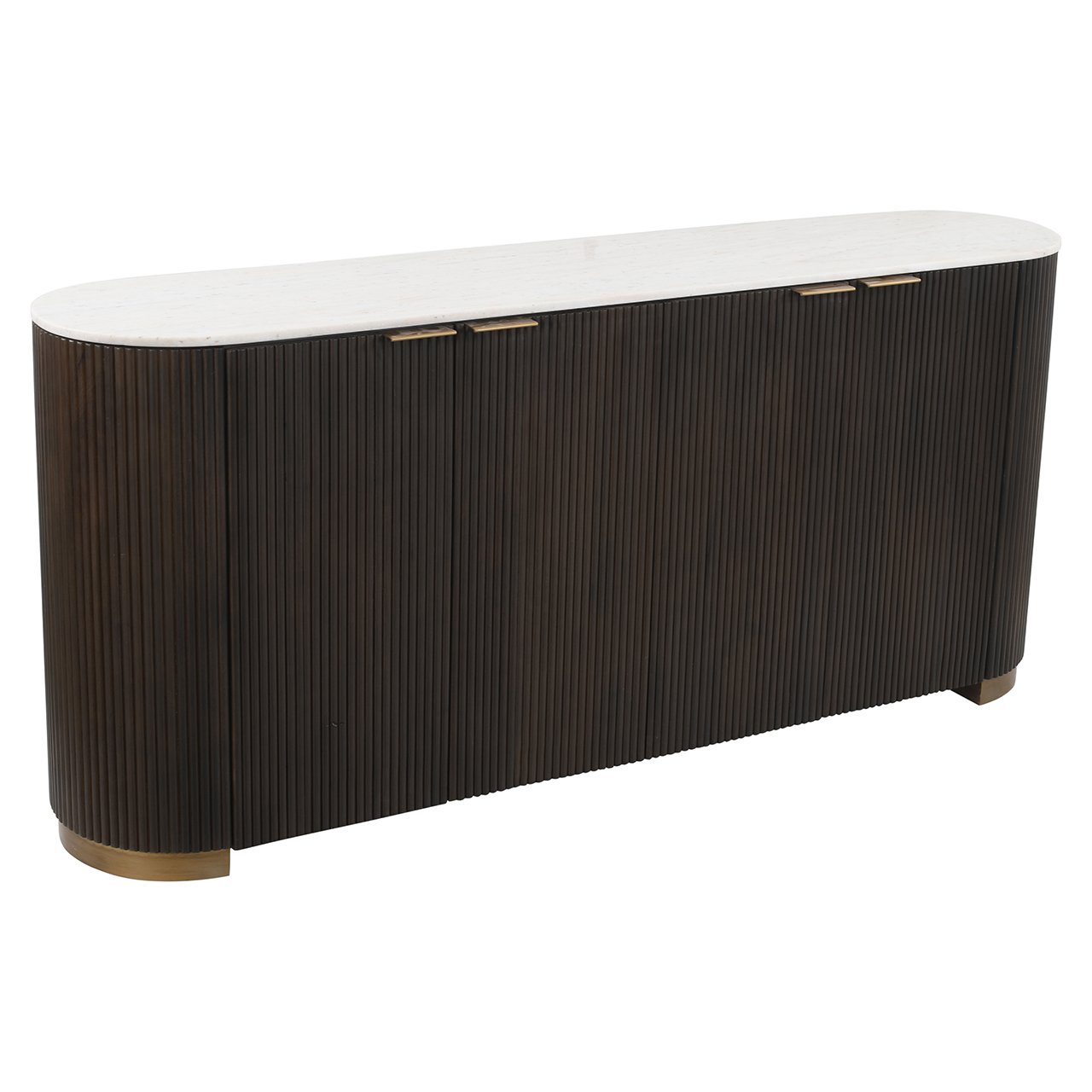 Dressoir Mayfield 4-deurs (Bruin)