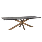 Eettafel Hayley 280 (Donker koffie)