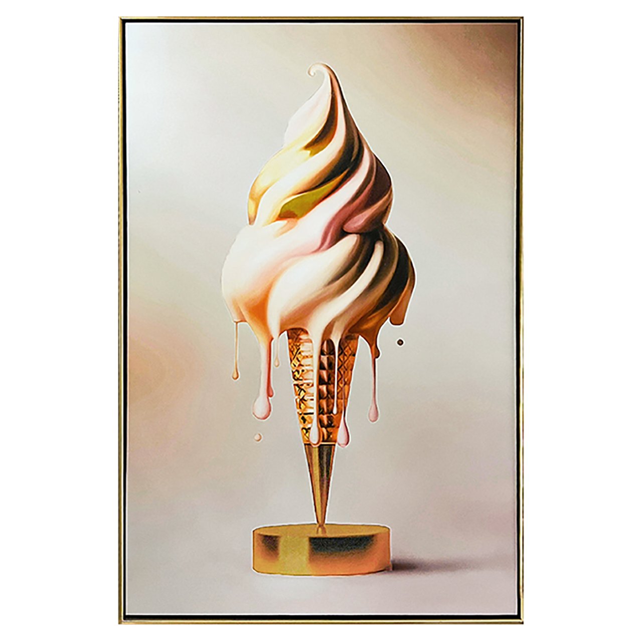 Wanddecoratie IJsje (Goud)