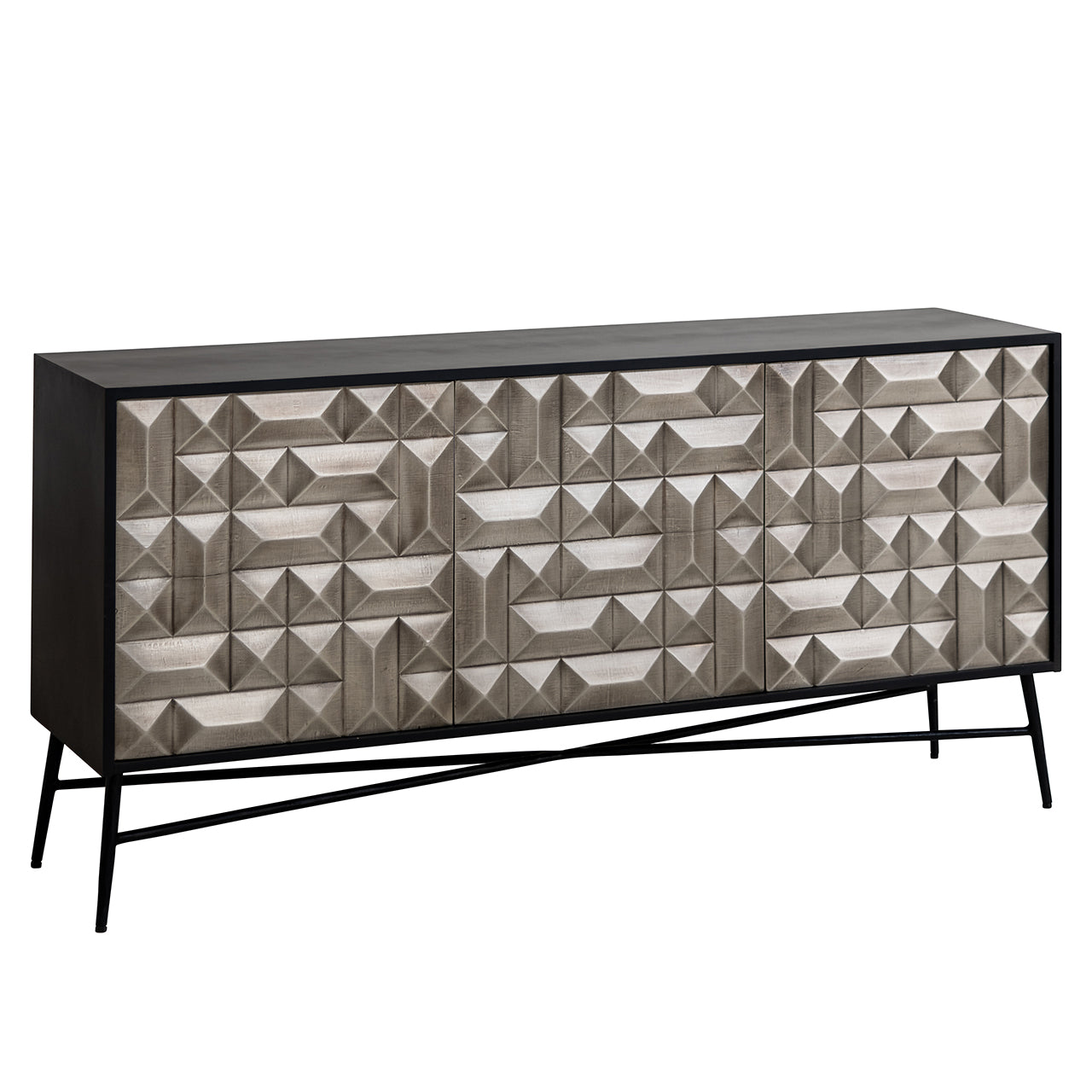 Dressoir Tetro Zilver