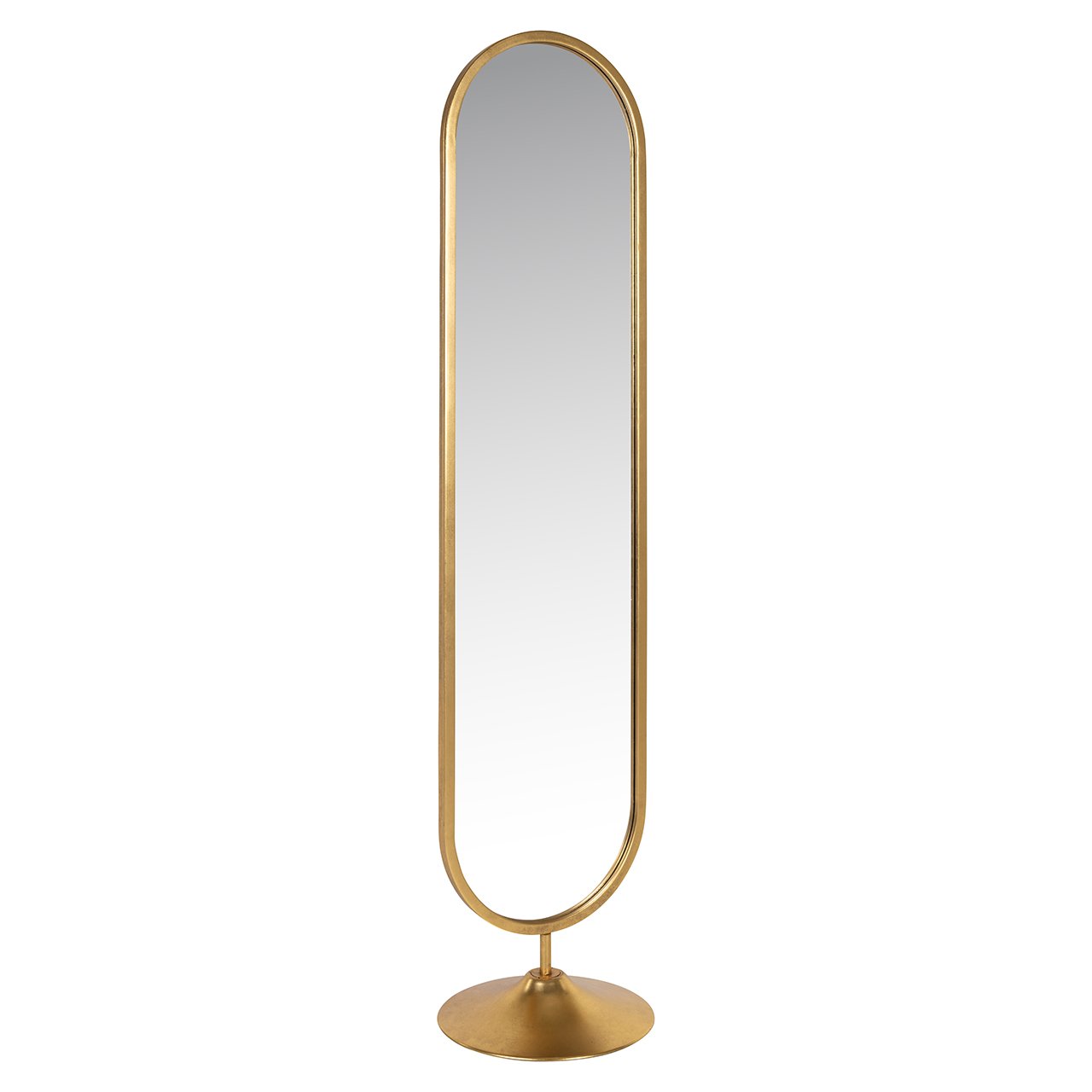 Spiegel Moya op standaard (Goud)