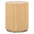 Bijzettafel Belfort 50Ø (Natuurlijk eiken)