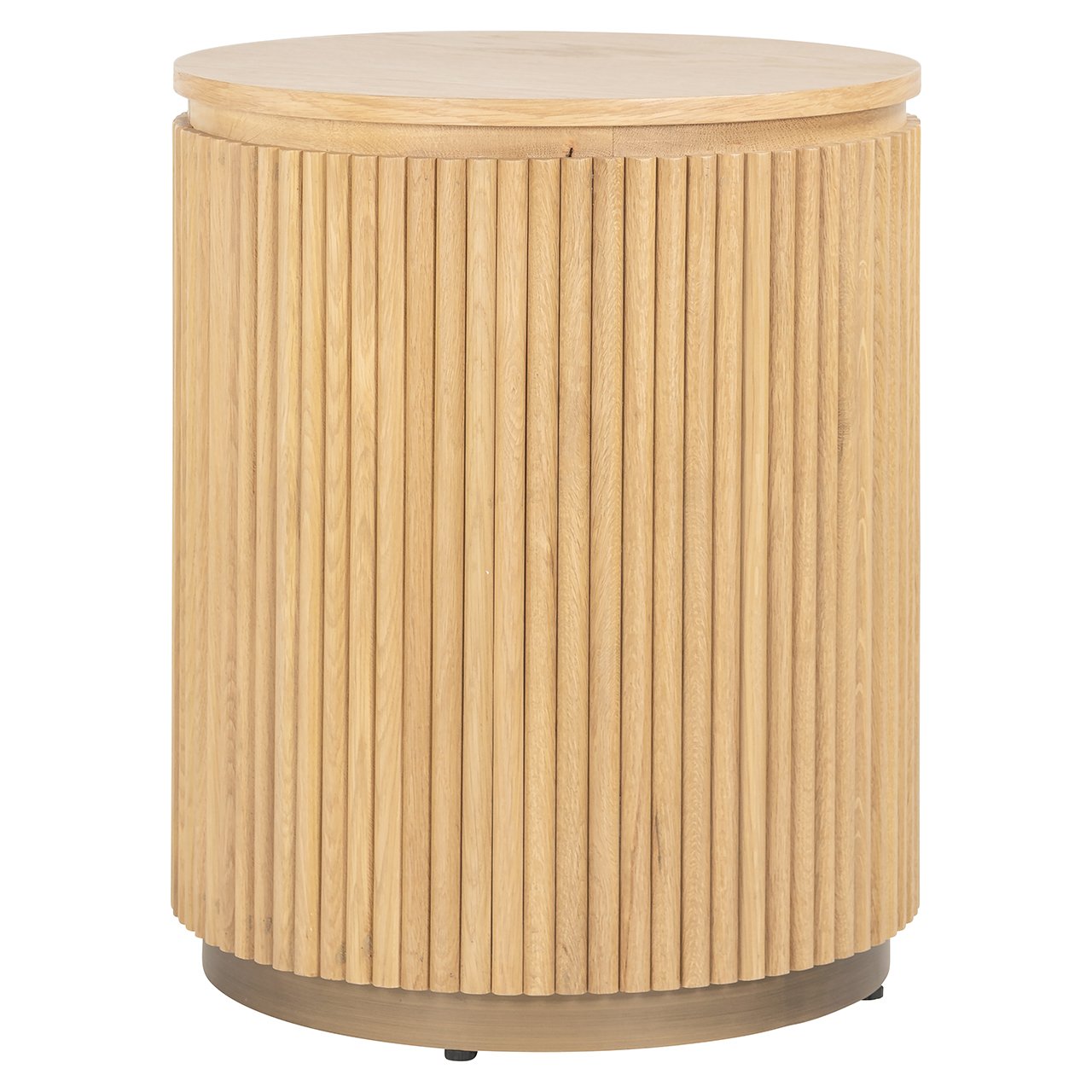 Bijzettafel Belfort 50Ø (Natuurlijk eiken)