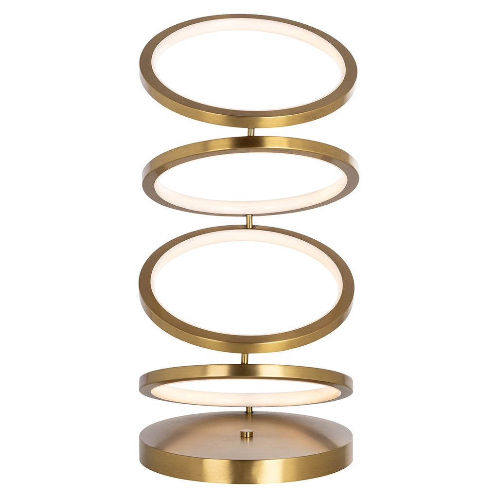 Tafellamp Jaimin (Geborsteld Goud)