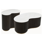 Salontafel Mayfield set van 2 (Bruin)