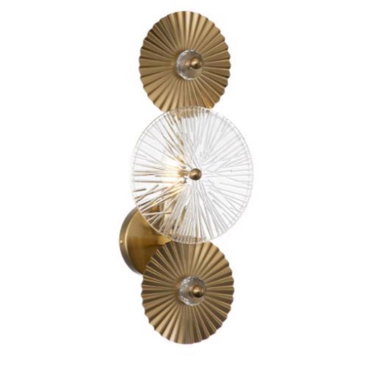 Wandlamp Aidan (Geborsteld Goud)