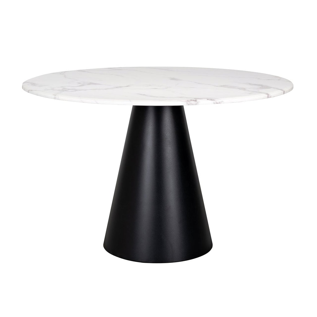 Eettafel Degas 120Ø (Wit)