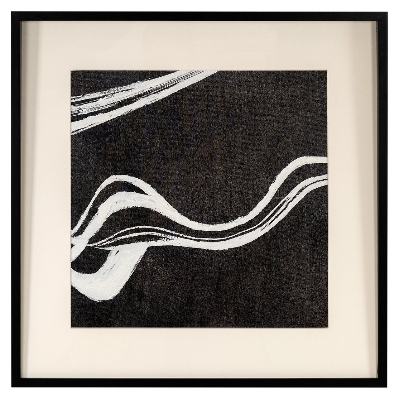 Wandkunst Jozra (Zwart/wit)