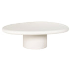 Salontafel Bloomstone 110x90 (Wit)