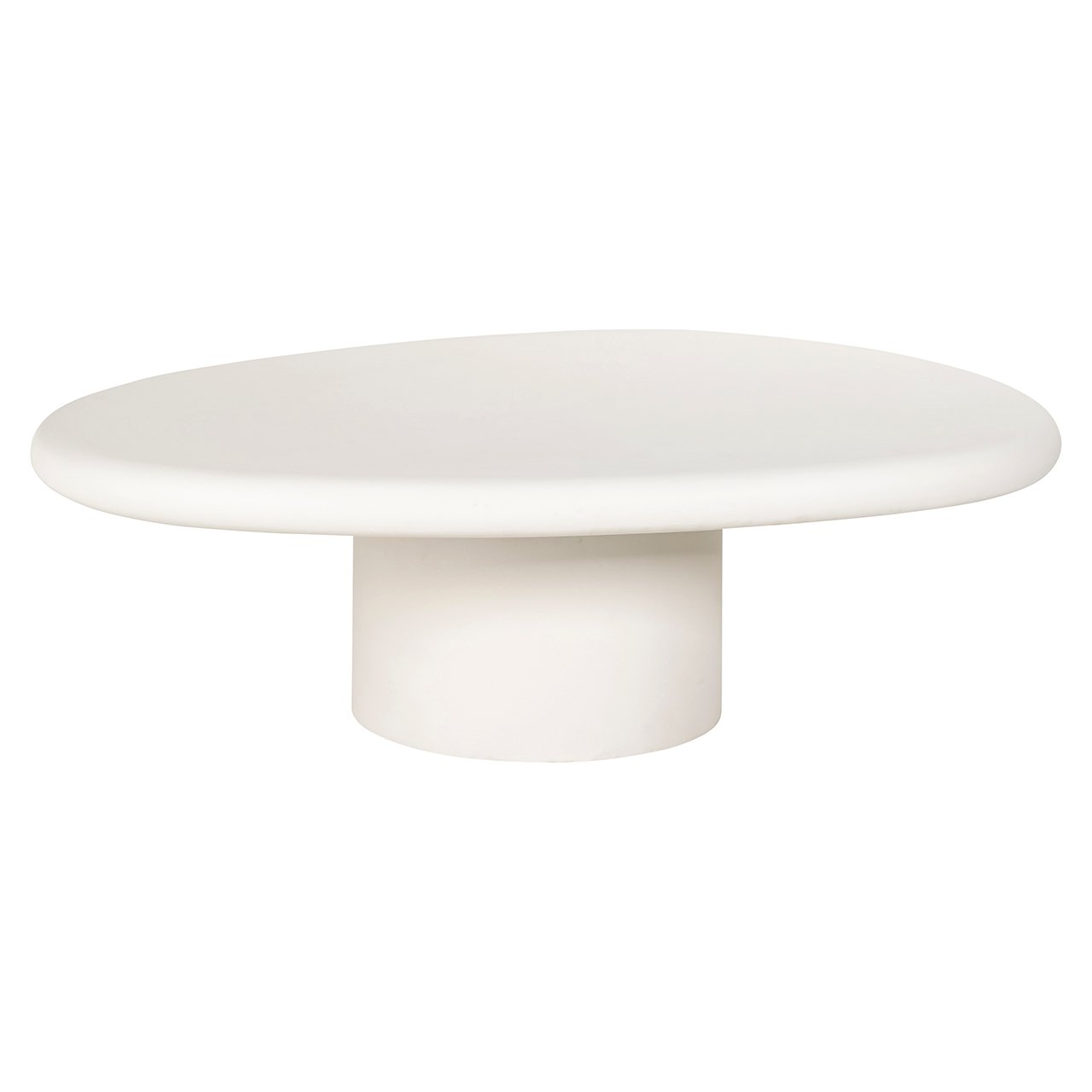 Salontafel Bloomstone 110x90 (Wit)