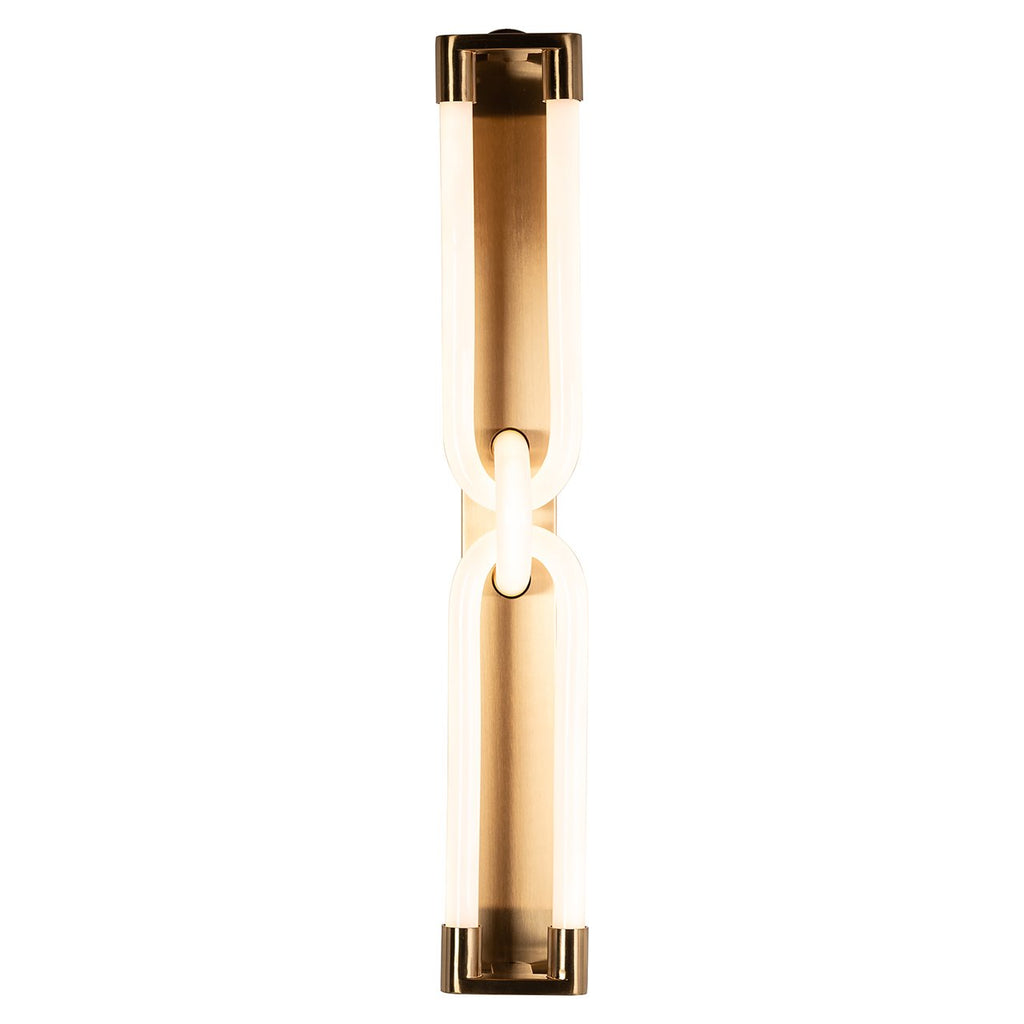 Wandlamp Lysa (Geborsteld Goud)