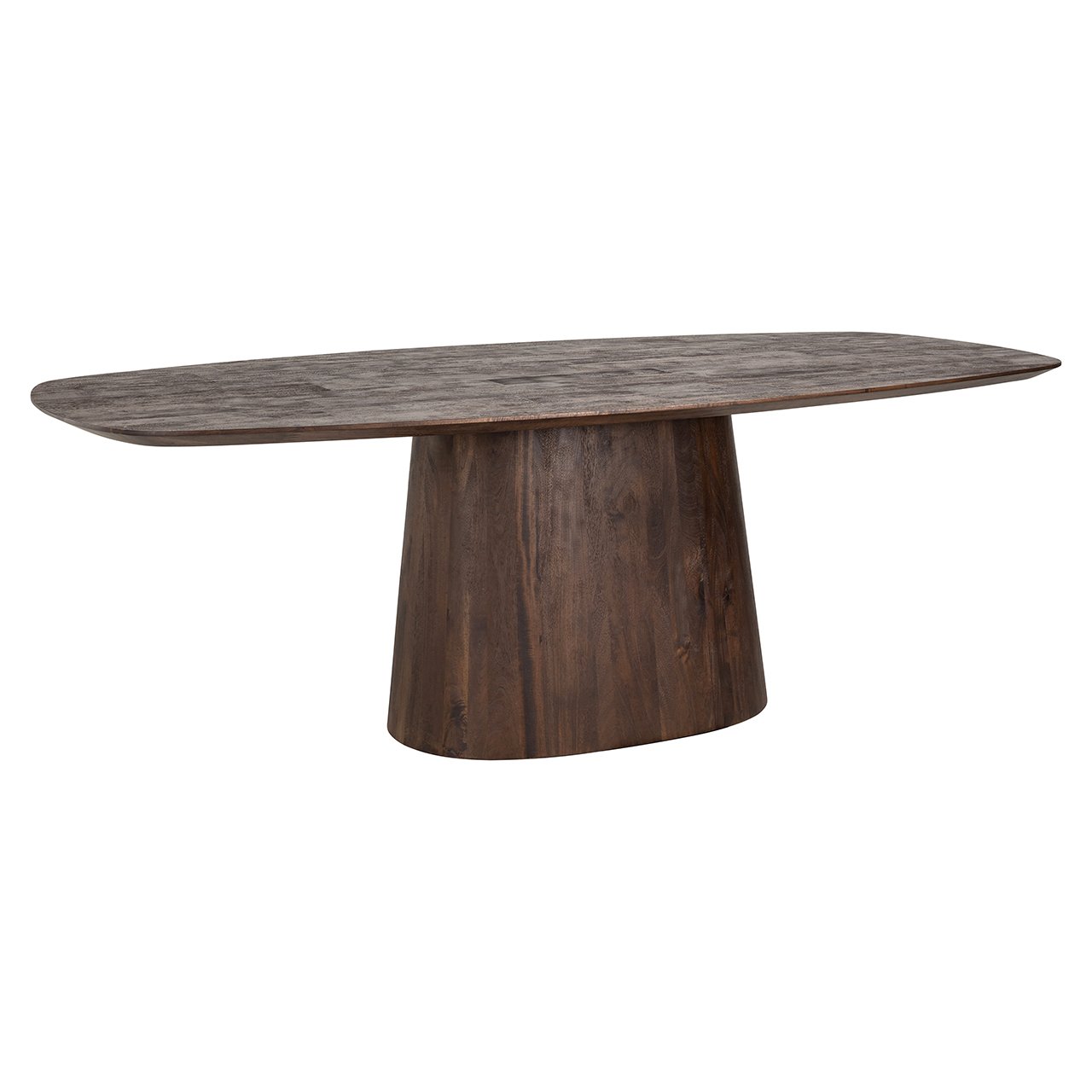 Eettafel Alix Deens ovaal 230 (Donkerbruin)