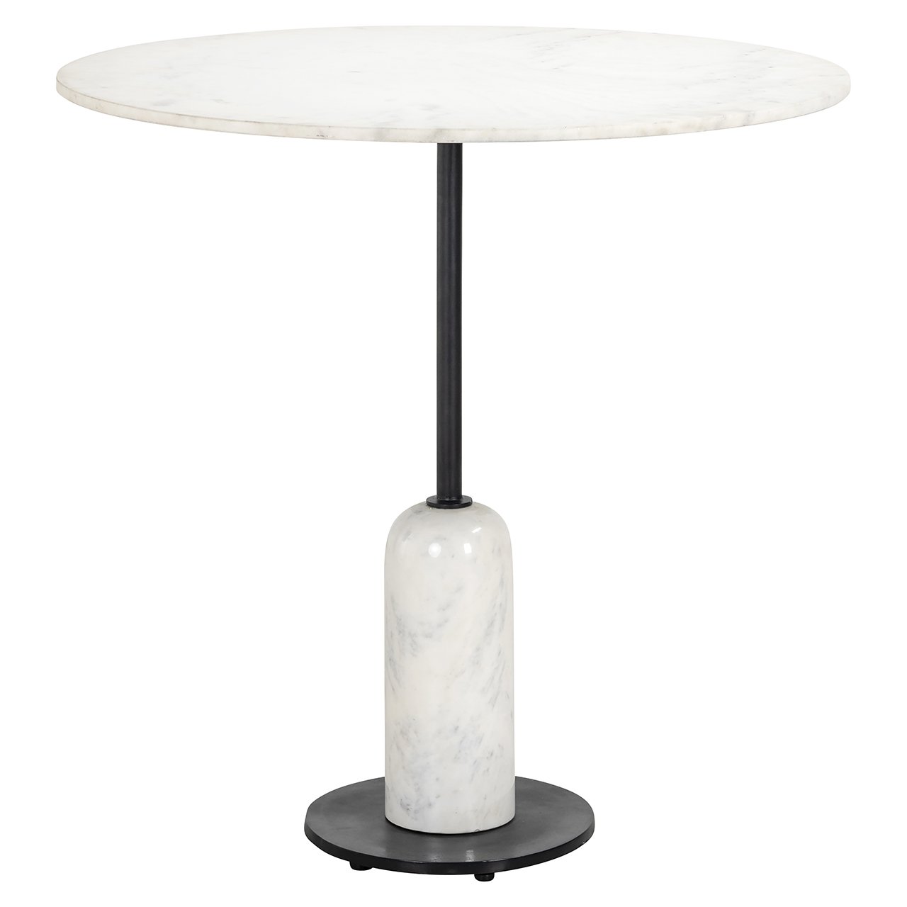 Bistrotafel Jagger 76Ø (Zwart/wit)