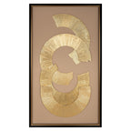 Wanddecoratie Eden (Zwart/goud)