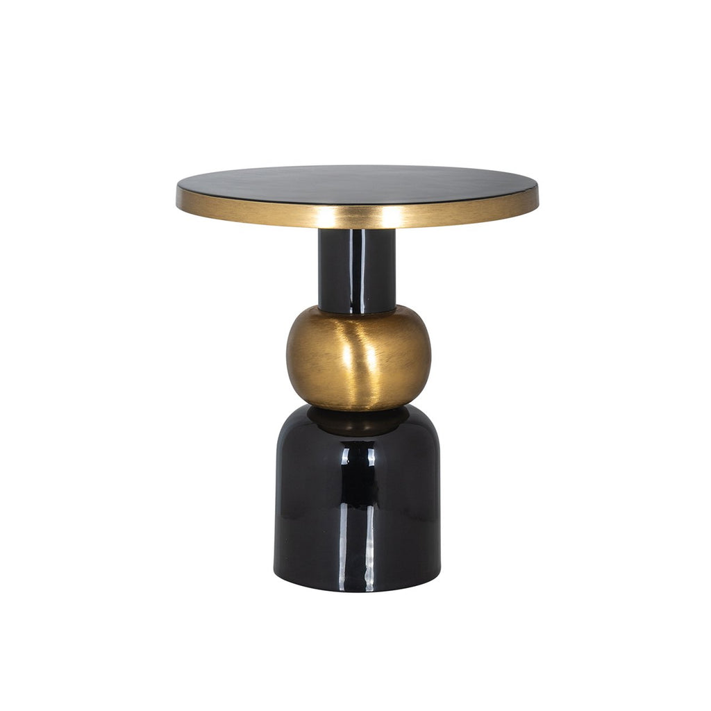 Bijzettafel Mose 51Ø (Zwart)