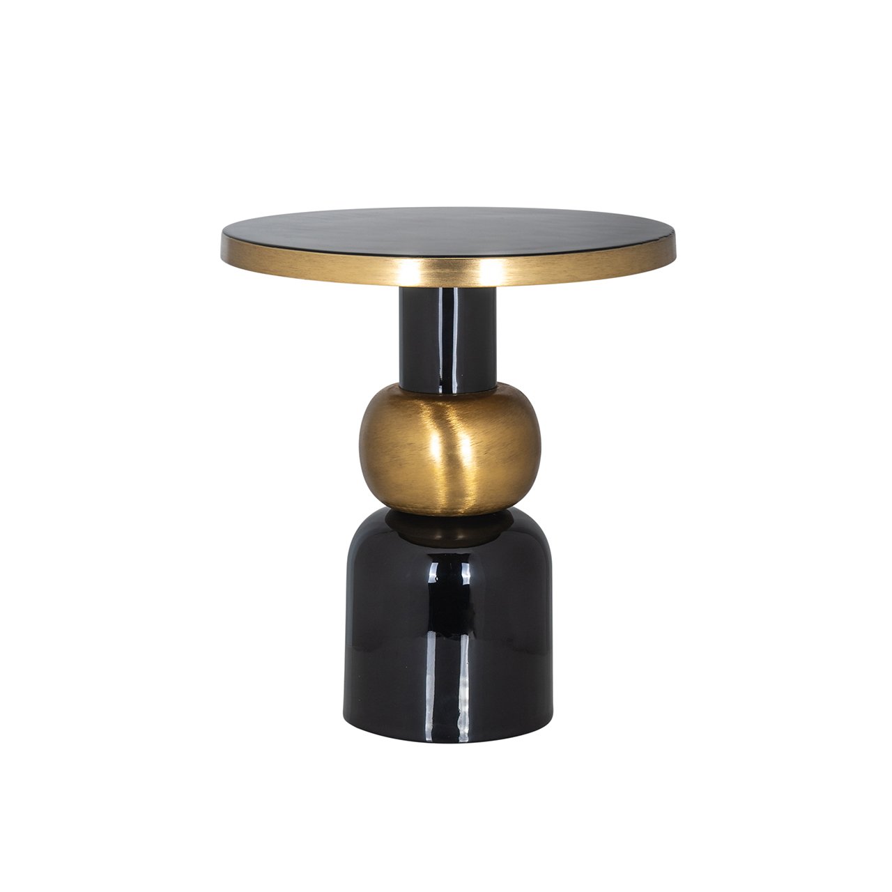 Bijzettafel Mose 51Ø (Zwart)