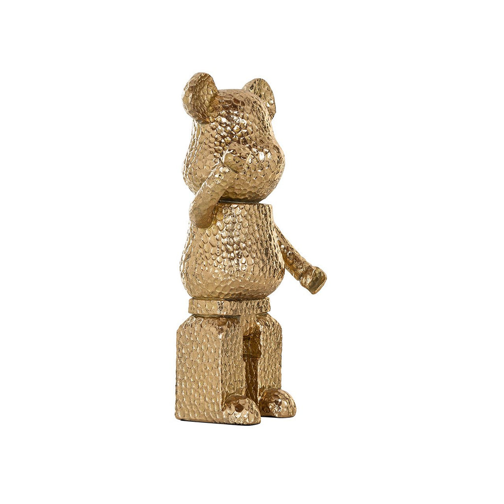 Deco object bier goud (Goud)