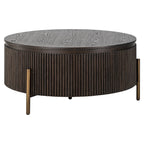 Salontafel Luxor 95Ø (Bruin)