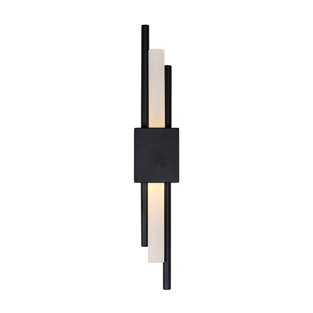 Wandlamp Mylas zwart (Zwart)