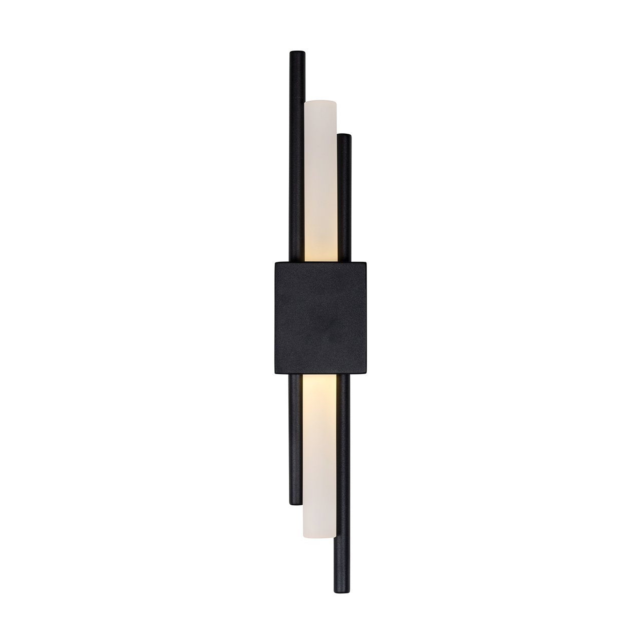 Wandlamp Mylas zwart (Zwart)