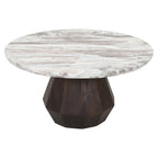 Salontafel Oberoy 80Ø (Bruin)