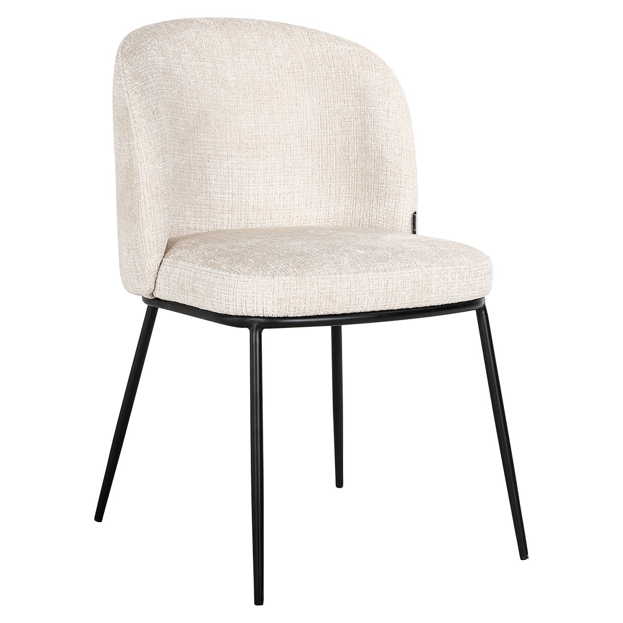 Stoel Elvi beige chenille brandvertragend (Niagara 902 beige Chenille)