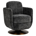 Draaifauteuil Turner grafiet eiland (Eiland grafiet 66)