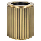Plantenbak Ironville 50Ø (Geborsteld Goud)