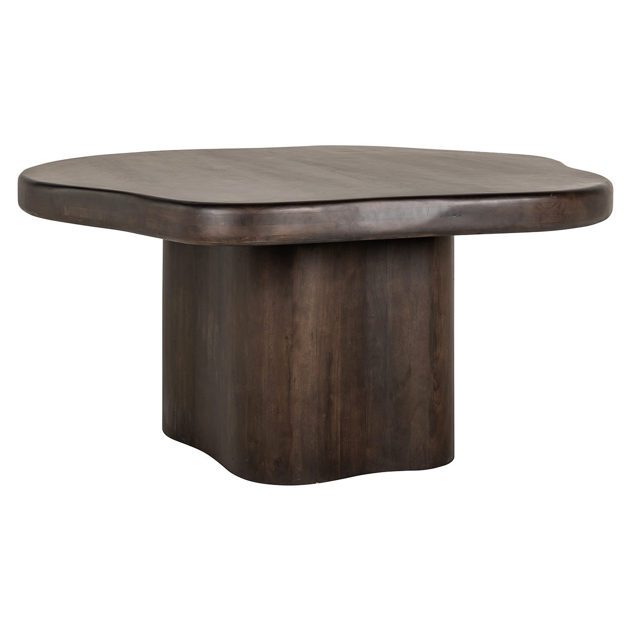 Eettafel Sherman Organisch 152x152 (Bruin)