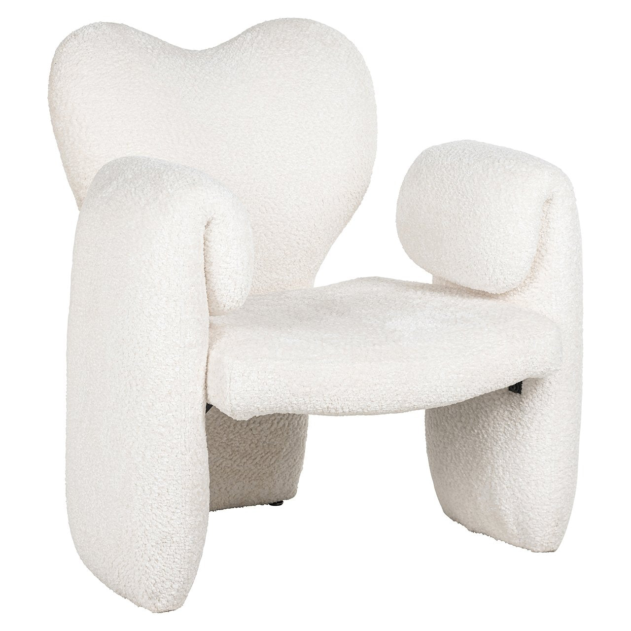 Fauteuil Didi wit schaap (Schaap 02 wit)