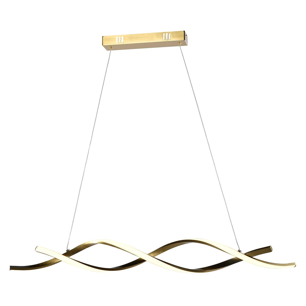 Hanglamp Lorine (Geborsteld Goud)