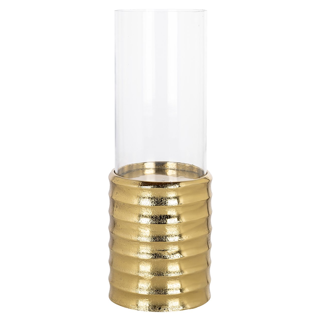 Windlicht Bodil groot (Goud)