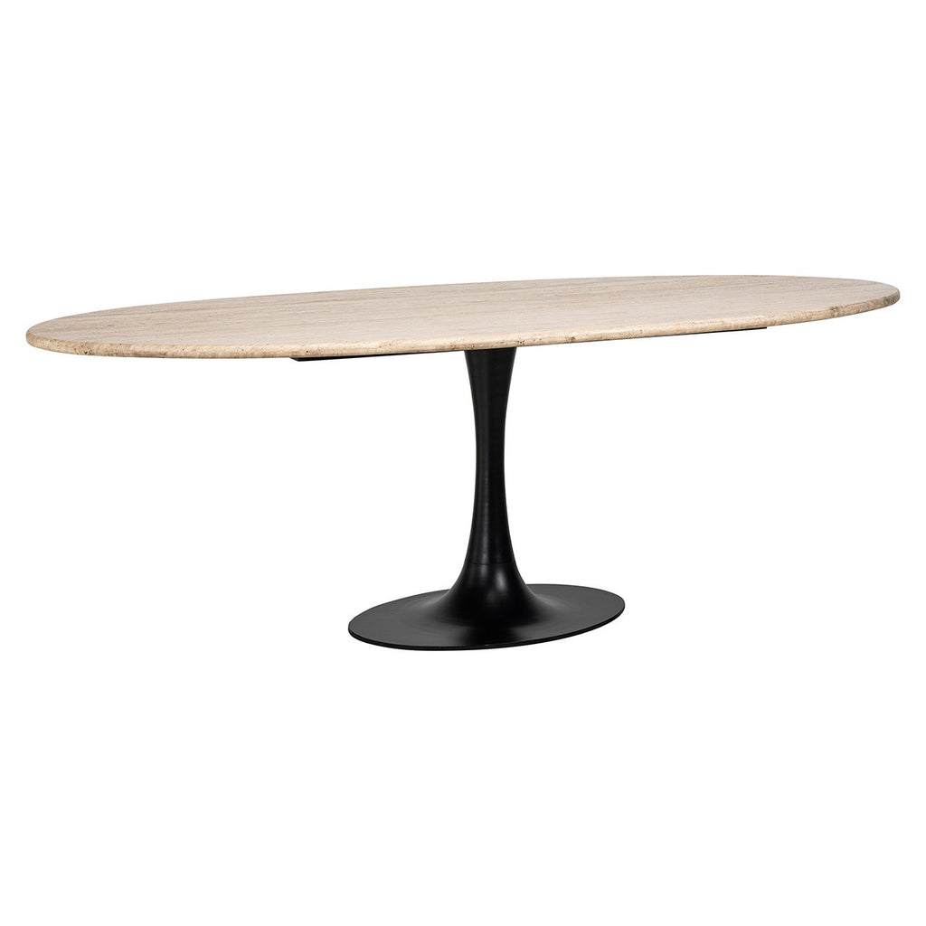 Eettafel Hampton ovaal 230 (Zwart)