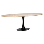 Eettafel Hampton ovaal 230 (Zwart)
