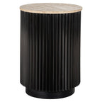 Bijzettafel Hampton 45Ø (Donkerbruin)