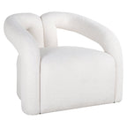 Fauteuil Dana wit harig (Himalaya 900 wit harig)