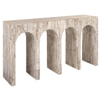 Wandtafel La Rague natuurlijk grijs travertijn (Grijs)