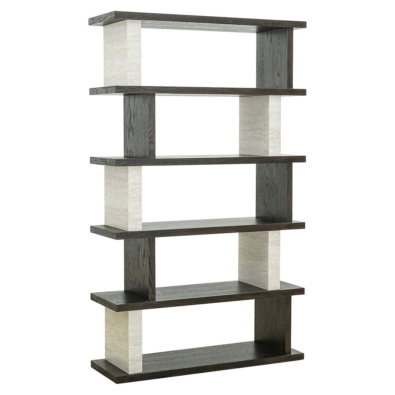 Wandkast Waldorf 4-planken (Bruin)