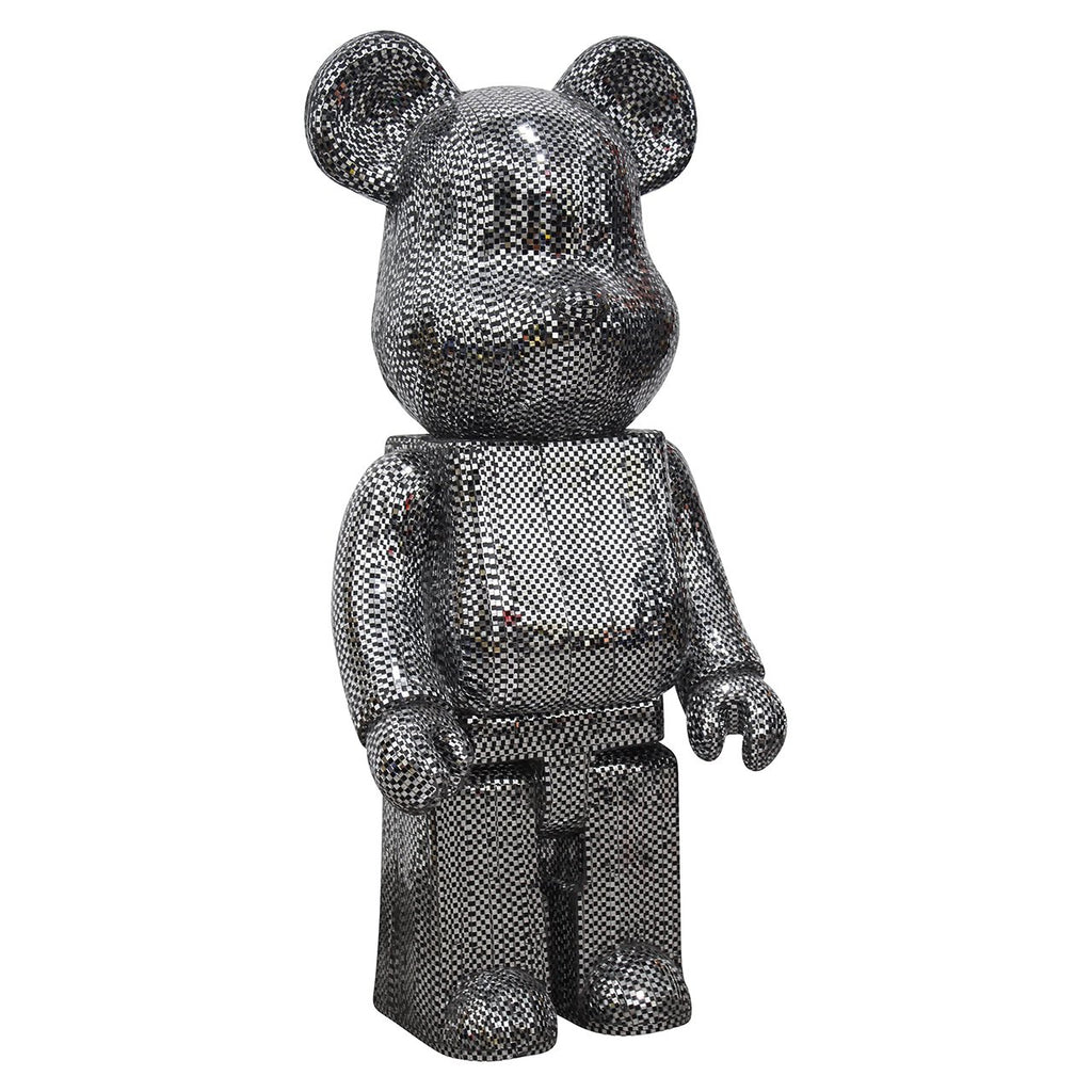 Decoratieobject Beer groot (Zwart)