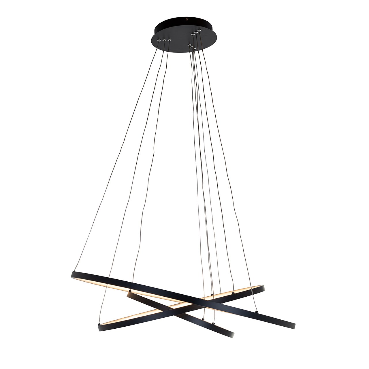 Hanglamp Amira zwart (Zwart)