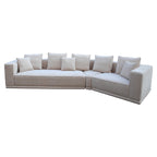 Bank Lusso 4-zits beige chenille (Niagara 902 beige Chenille)