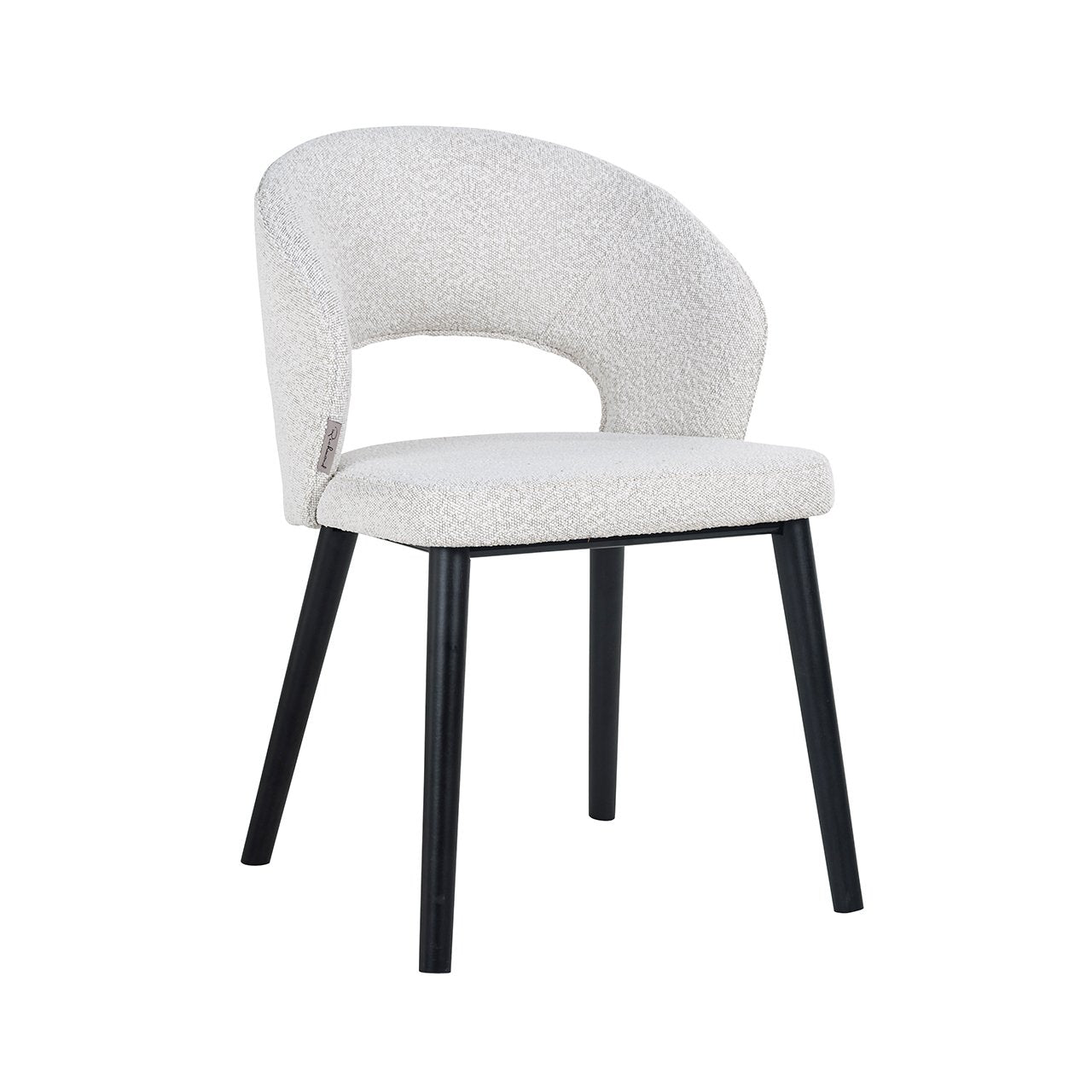 Stoel Savoy wit bouclé (Kopenhagen 900 Bouclé Wit)