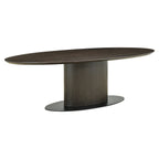 Eettafel Gordon 210 bruin (Bruin)